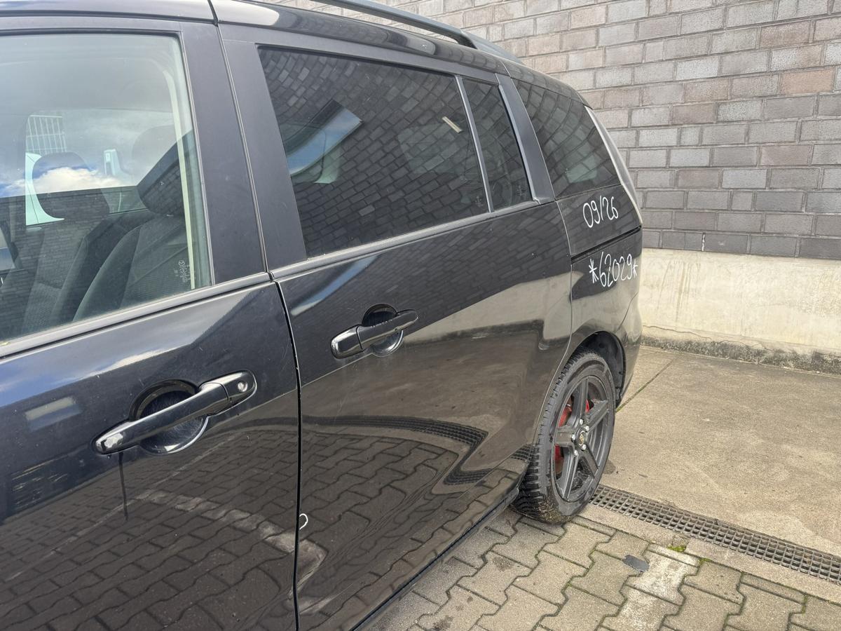 Mazda 5 CR original Schiebet&uuml;r links Schwarz Rohbau Bj.2010